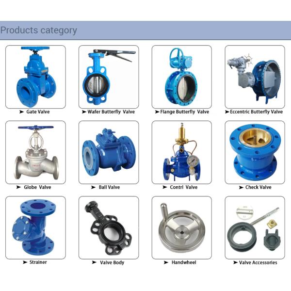 Hexagon Head PN10 PN16 Soft Seal Flange Ductile Iron Gate Valve