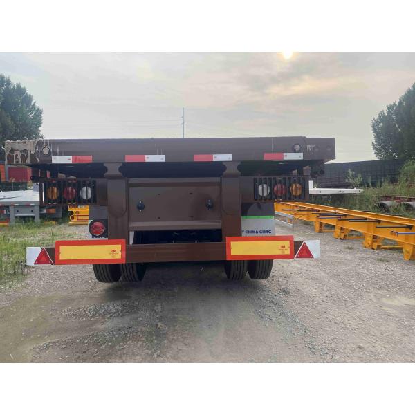 New China Manufacturer Of 4-axis Flatbed Semi-trailer Direct Sales Of 100 Ton Trailer
