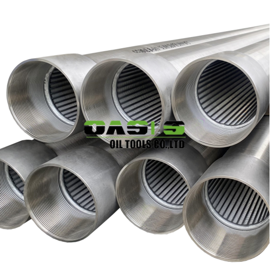 Sustainable Drilling Operations stainless steel well screen with wire mash screen