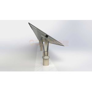 Horizontal Solar Pv Ground Mounting Systems Sun Tracking Solar Panel Mount