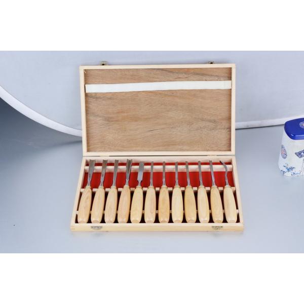 Round Punch Wood Turning Chisel Set Domestic Ashtree For Woodworking