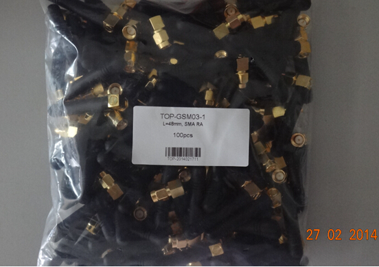 Quad Band GSM GPRS Rubber Duck Antenna / Rod Portable Wifi Antenna