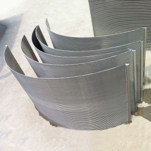 Quality Slot Wedge Wire Stainless Steel Downspout Screens Curved Screen for sale