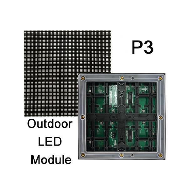 Buy Outdoor P3 5000cd/Sqm LED Panel Displays SMD2121 Full Color IP33 at wholesale prices