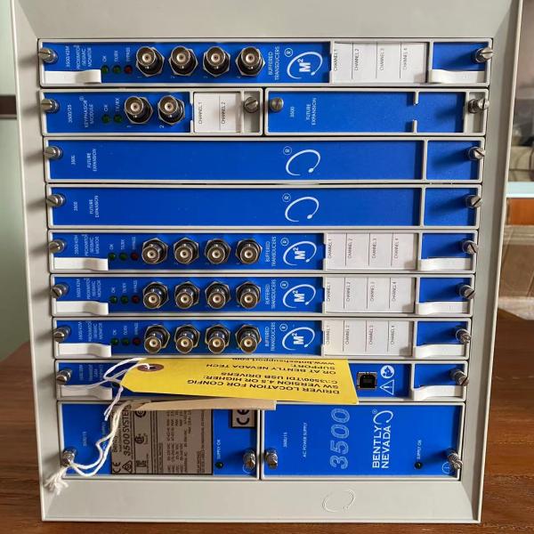 3500/05-01-01-00-00-01 Bently Nevada 3500/05 System Rack For 3500 Series Monitor Modules And Power Supplies