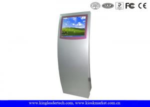 Quality Curved Designed Interactive Touch Screen Museum Kiosk With 19Inch SAW Touch for sale