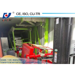 380V/60Hz Schneider Fixed Jib Crane 45m Tower Crane Luffing Jib Crane for Tower