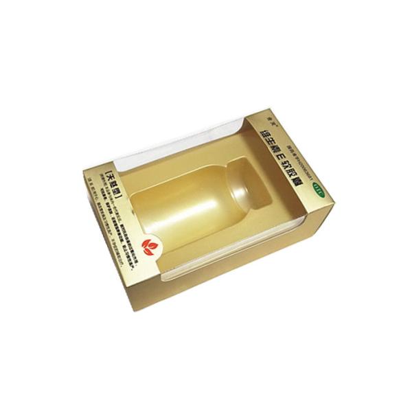 Customized Cardboard Hard Paper Gift Box with Transparent PVC Window for Your Products Packaging