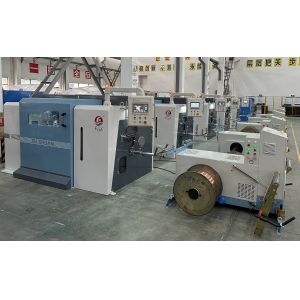 Bare Copper Wire Bunching Machine With Electric Changing Pitches Twist Direction