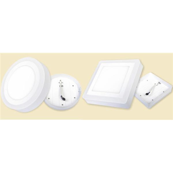 Warm White Round Surface Mounted Light , Pattern Led Surface Panel Light