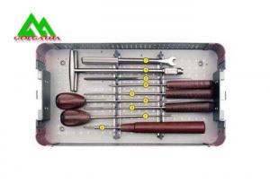 Quality Internal Fixation Spinal Fix Surgical Instrument Kit Titanium / Stainless Steel Material for sale