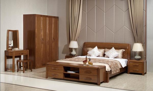 Buy Durable Home Room Furniture King Size Bed Headboard Elegant Fashion Design at wholesale prices