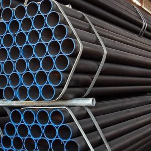 Quality Aisi 4130  Seamless Mild Steel Pipe Round Tube Hot Rolled Grade A Schedule Black Iron for sale