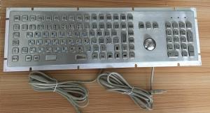 China A IP65 vandal proof and water resistant metal keyboard for industrial application on sale