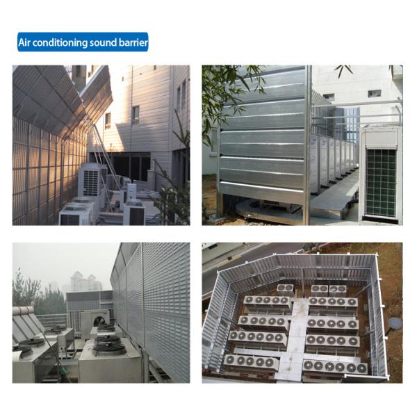 Road Noise Barrier with Aluminum Panel Sound Insulation Screen and Isolation Barrier