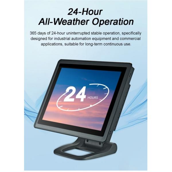 21.5 Inch 1920*108 IP65 Industrial Box PC Tablet Embedded PLC/Robot HMI Capacitive/Resistive Flat Panel Mount LCD Display