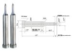 ASTM Plastic Mold Ejector Pin 1.2344 Mirror Polished Precision Mould Parts TiN