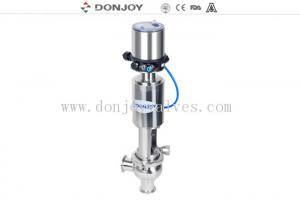 China Double Seat Sanitary Reversing Valve Divert 316L Stainless Steel 3/4 on sale