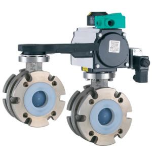Quality Neotecha Model SNB/SNC PFA Lined Ball Valves Temperature Less Than 200 C for sale