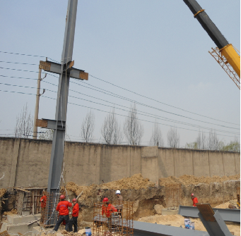 Prefabricated Steel Structure Building Workshop Factory Plant SGS BV CE Approved