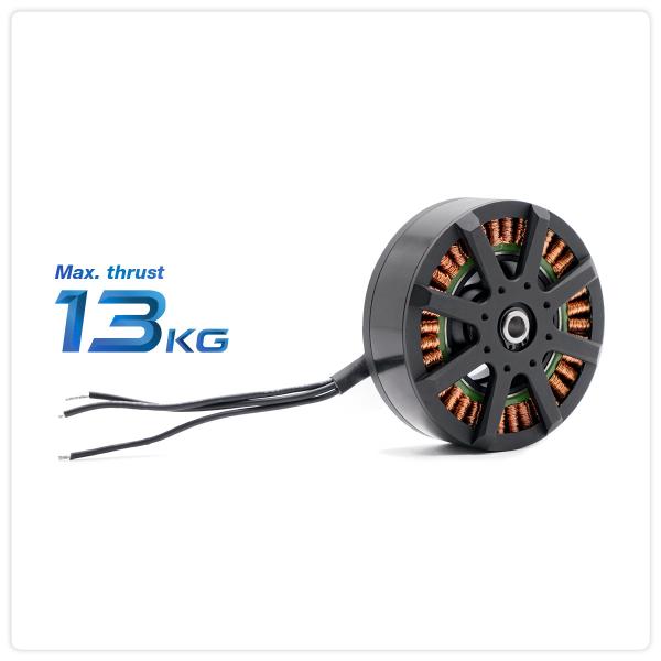 8318 13.5kg Thrust Lightweight BLDC Motor For Multi Rotor Drone With Smooth Stable Operation
