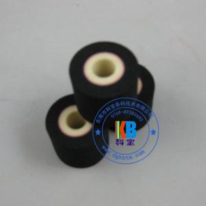 Quality Black solid hot ink roller  35mm*30mm  36mm*32mm for date and  batch number stamping for sale