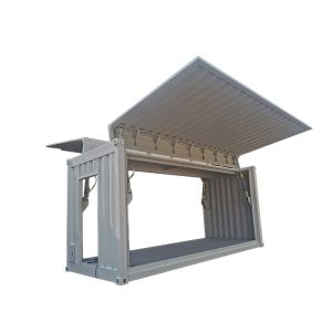 SPA-H Corten-A 20ft Electric Hydraulic Wing Flying Opening Dry Shipping