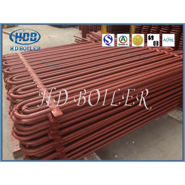 High Frequency Thicker Steel Curved Bare Superheater Tubes For Steam Boiler
