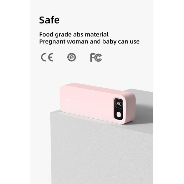 Automatic Smart Toothbrush Disinfection Case Space Saving With Rohs FCC Certified