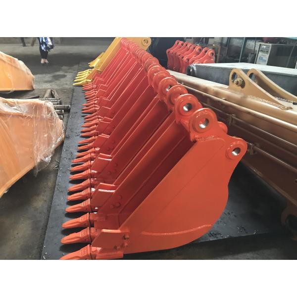 Hitachi EX60 0.3cbm Excavator Drainage Bucket For River Regulation