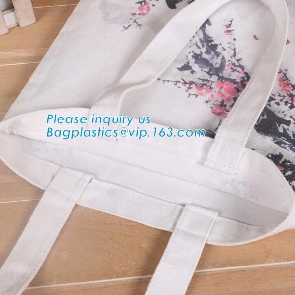 natural canvas shopping bags canvas bags with logo,blank reusable eco cotton canvas shopping tote bag with pocket bageas
