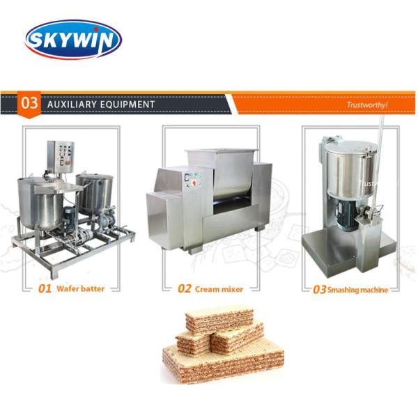 Schneider Transducer Chocolate Wafer Biscuit Production Equipment