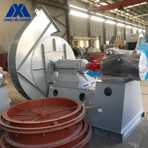 Quality Metallurgy Calcining Kilns Snail Induced Draught Fan Blower for sale