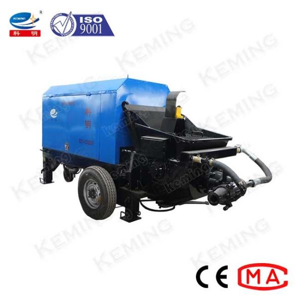 Crawler Mobile Wet Concrete Spraying Machine Remote Control