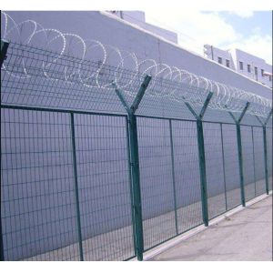 Quality Galvanized PVC coated anti climb airport security fencing panels for sale