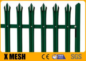 Quality Ornamental Decorative Security Metal Fencing W Profile 2400hx3000l Long Life Span for sale