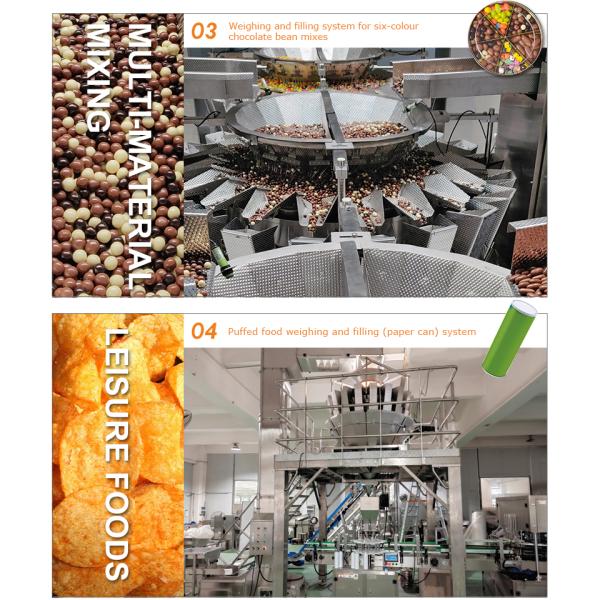 Automatic Nut Packing Machine 220V 30-60BPM for Stand-up Pouches