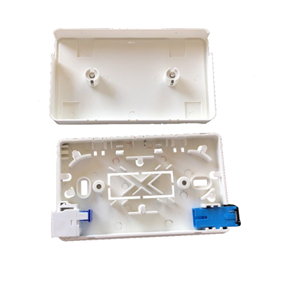 RJ11 Module fiber Optic Termination ftth Box SC Adapter Nap Cassette Faceplate Wall Mounted Outlet