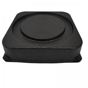 Quality Recyclable PVC Blister Tray OEM Vacuum Black ESD Hardware Plastic Tray for sale
