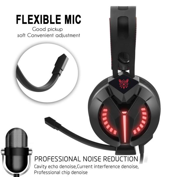 2.2kohm 2.2m Onikuma M180 3.5 Mm Gaming Headset With Mic