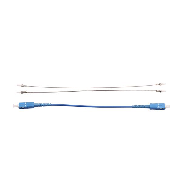 G657A2 10m SC UPC SC UPC , 1550nm Armored Single Mode Fiber Duplex