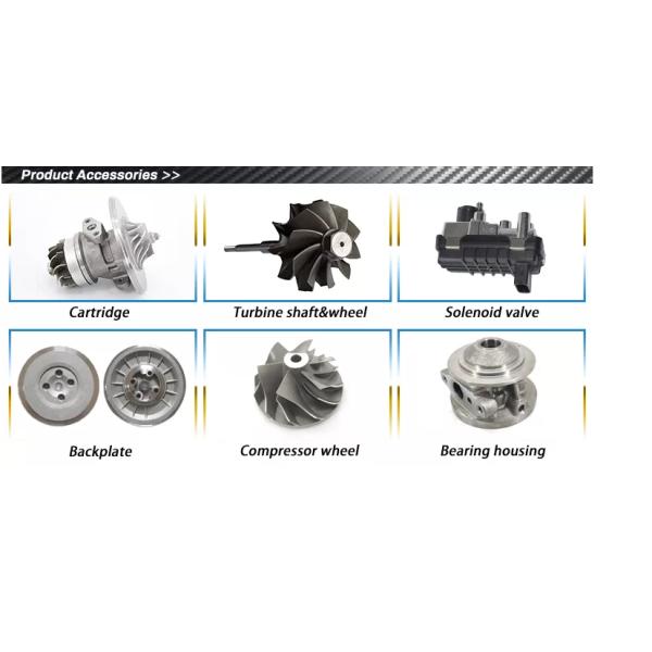 TD08 49188-02500 Diesel Engine Turbocharger 6M70T3 For Truck