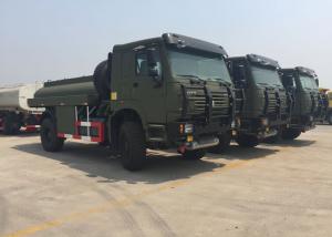 Quality Chassis Drive Mobile Oil Tank Truck For Fuel Delivery 266 HP - 420 HP 2 Cabin for sale