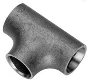 Quality Butt Weld Steel Pipe Tee Fittings A234 Wp11 SCH40 Thickness for sale