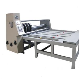 China Electric Rotary Slotter Machine With Chain Feed Paper Four Knifes Semi Automated on sale