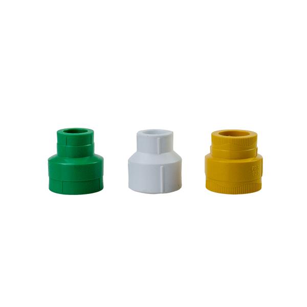 Green House PPR Water Pipe Fittings , Ppr Coupling Different Size