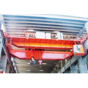Buy cheap Two Hooks Gantry Overhead Crane 380V 50Hz Three Phase Q235 Q345 Steels Yello from wholesalers