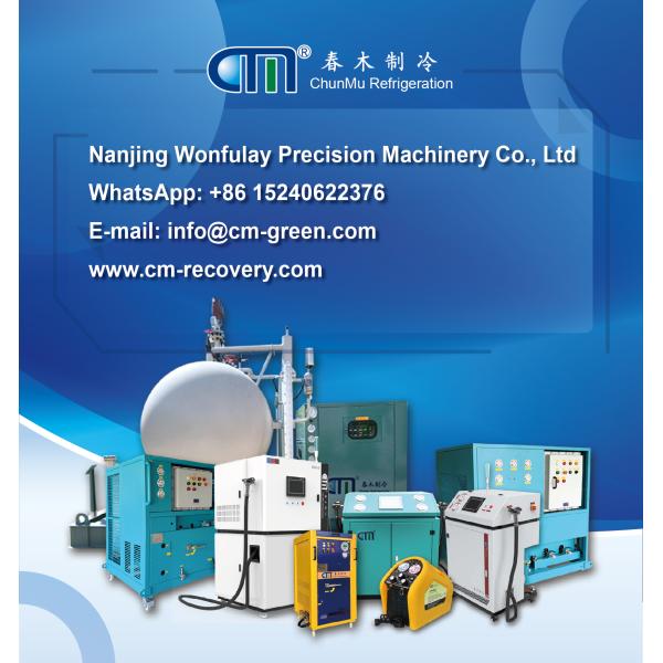 Automotive AC Refrigerant Reclaim Machine With Recovery / Purge / Recycle Functions