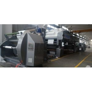 Customization Kraft Paper Coating Machine PLC Controlled Solvent Based