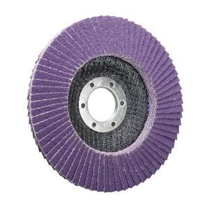 Abrasives Flap Disc Grinding Wheel Resin Fiber Sanding Discs Flap Disc For Grinding Metal Size 100 X 16 MM